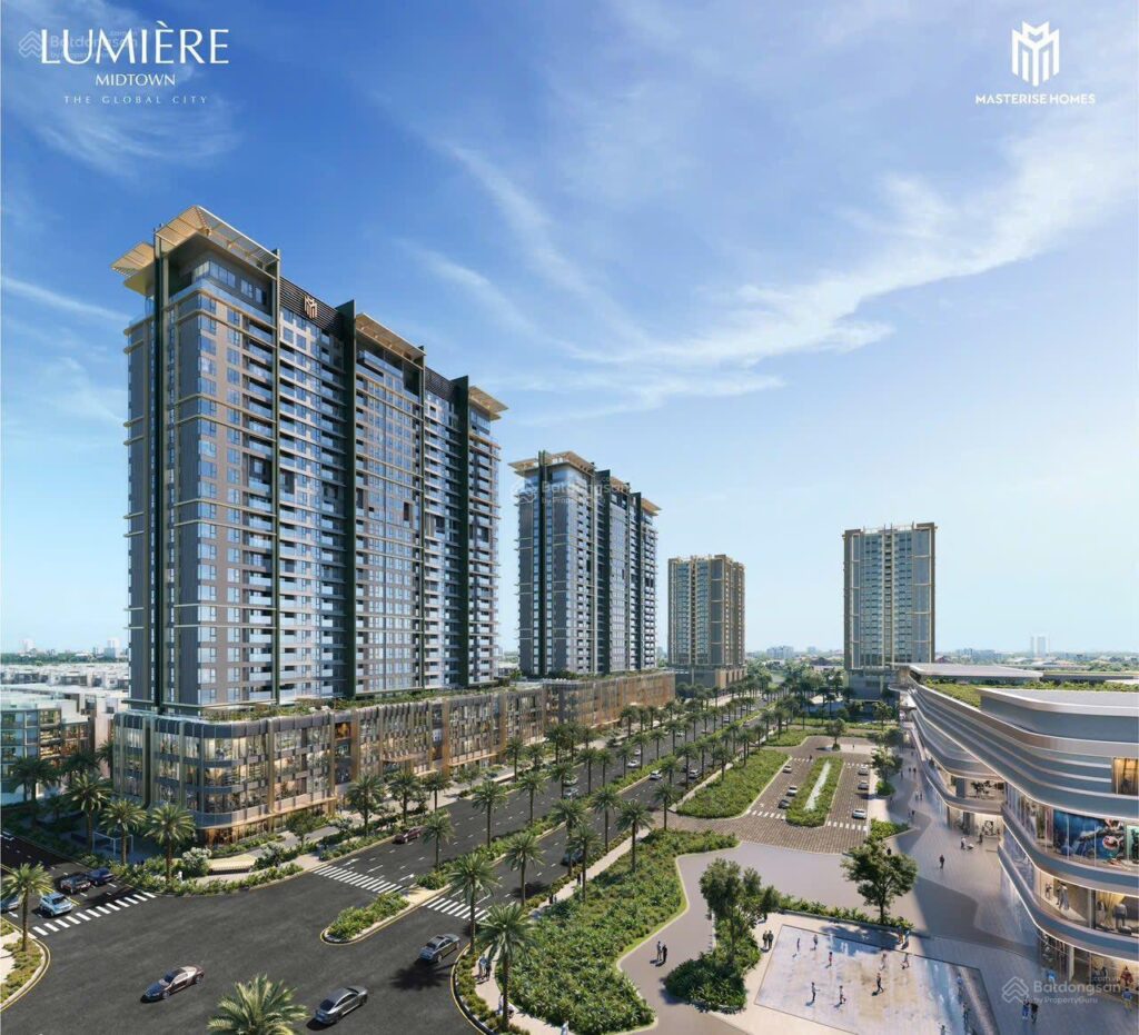 Chung cư Lumière Midtown – Căn hộ cao cấp tại The Global City Quận 2