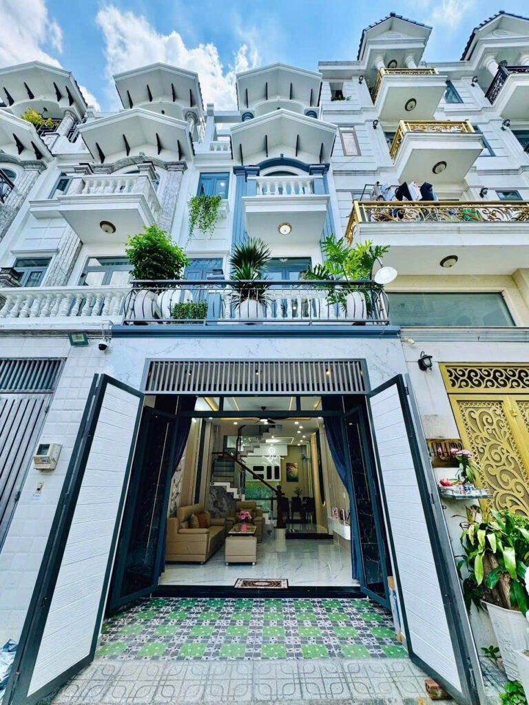 Nhà phố Gò Vấp Phạm Văn Chiêu – Hẻm xe hơi, hướng Đông Nam hợp phong thủy mệnh Thủy – Mộc