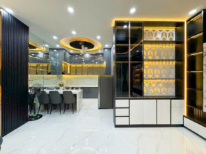 Nhà Phố Mới Xây Hiện Đại Ở Nhà Bè – Tặng Full Nội Thất Cao Cấp